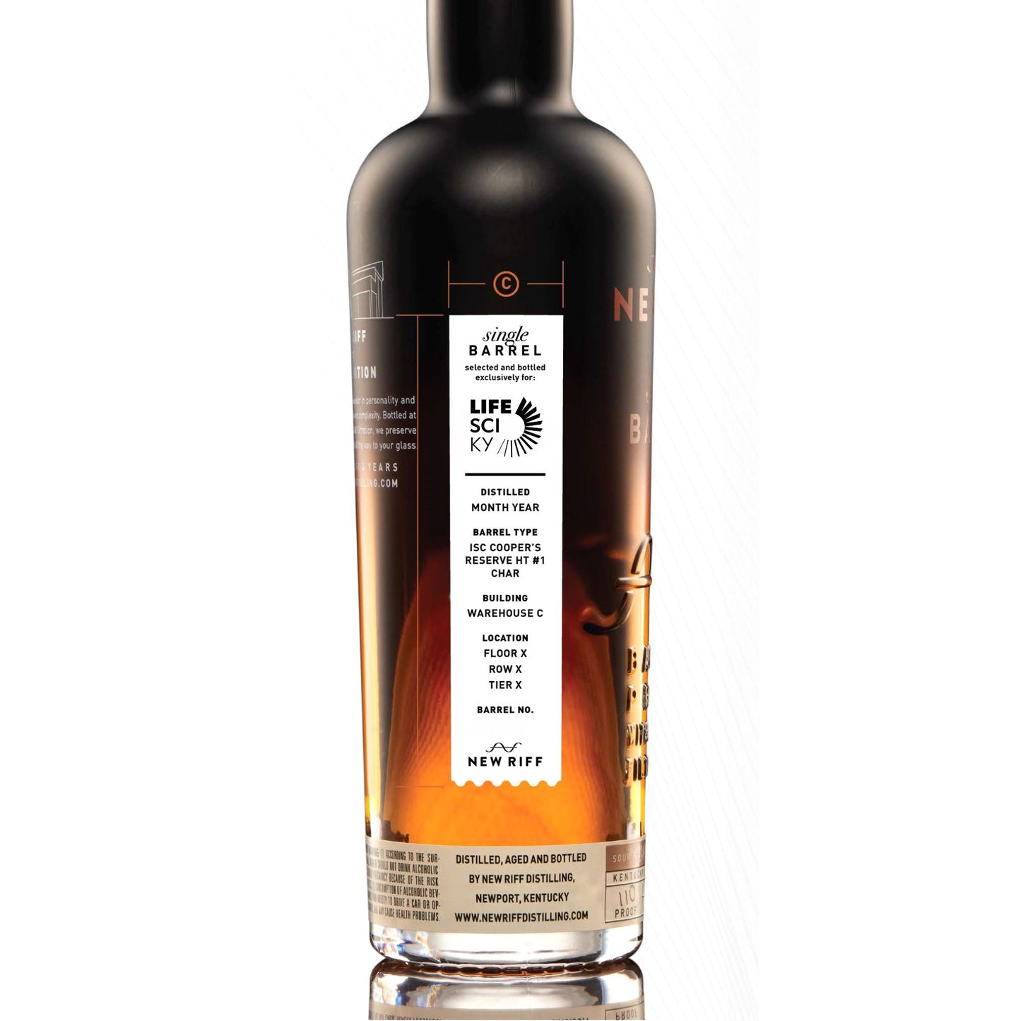 New Riff Single Barrel Bourbon / LifeSciKY