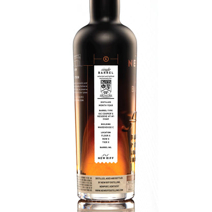New Riff Single Barrel Bourbon / Cincinnati Kelts Rugby Football Club